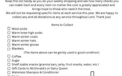 Turn Reflection Into Action This Lent