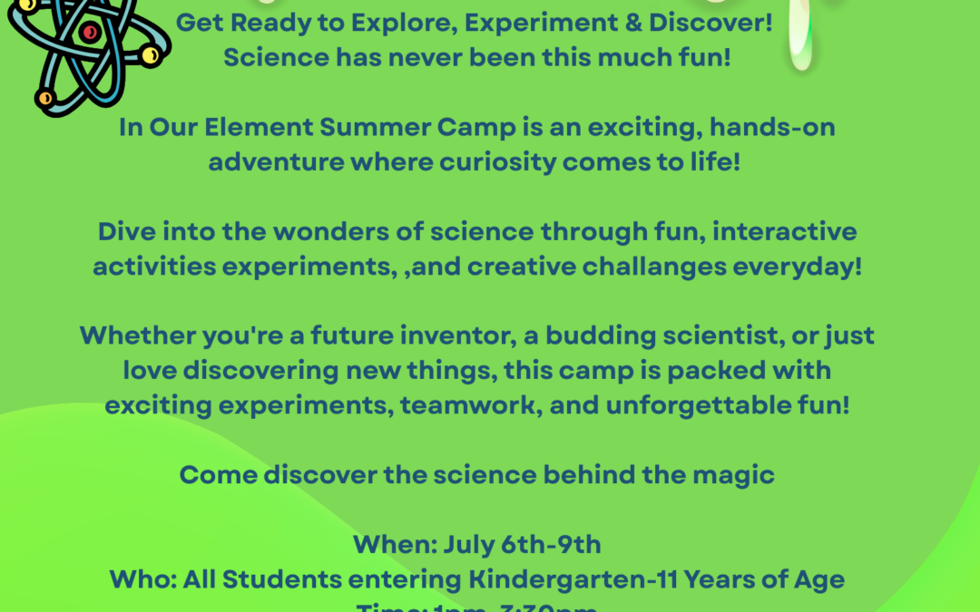 Dive into Science at In Our Element SWAP Camp