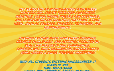 Superhero Training Academy Awaits at SWAP Camp