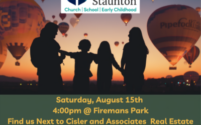Find us at the Staunton Balloon Glow and Enter to Win a Free School Supply Basket!